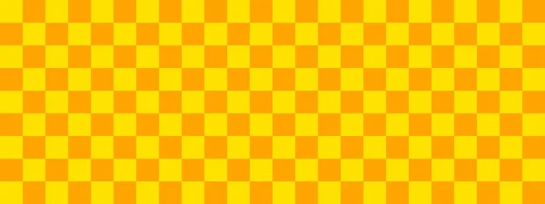 Šachovnicový Nápis Oranžové Žluté Barvy Šachovnice Malé Čtverce Malé Buňky — Stock fotografie