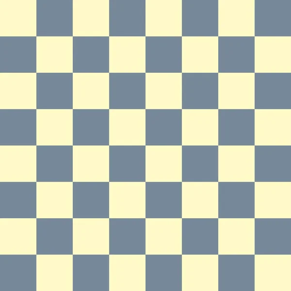 Checkerboard Och Ljus Slate Grey Och Beige Färger Checkerboard Schackbräda — Stockfoto