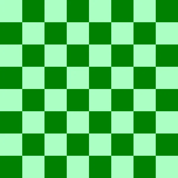 Checkerboard Par Couleurs Vert Menthe Damier Chessboard Texture Damier Modèle — Photo