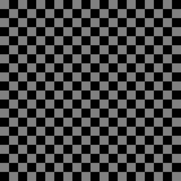 Two Color Checkerboard Black Grey Colors Checkerboard Chessboard Checkerboard Texture — Stock Photo, Image