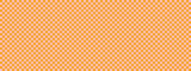 Dama pankartı. Dama tahtasının pembe ve turuncu renkleri. Küçük kareler, küçük hücreler. Satranç tahtası, dama tahtası dokusu. Kare deseni. Geçmişi. Tekrarlanabilir doku.