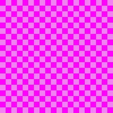İki renkli dama tahtası. Violet ve Magenta renginde dama tahtası. Satranç tahtası, dama tahtası dokusu. Kare deseni. Geçmişi. Tekrarlanabilir doku.