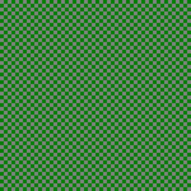 Çok küçük kareli dama tahtası. Dama tahtasının yeşil ve gri renkleri. Satranç tahtası, dama tahtası dokusu. Kare deseni. Geçmişi. Tekrarlanabilir doku.