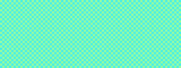 Прапор Шахівниці Синій Блідо Зелений Кольори Шахівниці Маленькі Квадрати Маленькі — стокове фото