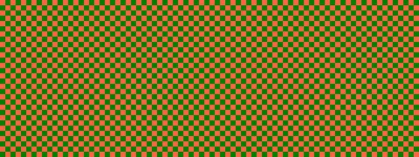 Šachovnicový Nápis Zelené Rajčatové Barvy Šachovnice Malé Čtverce Malé Buňky — Stock fotografie
