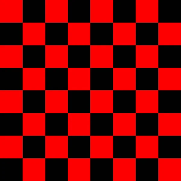 Checkerboard Por Cores Preto Vermelho Xadrez Xadrez Textura Tabuleiro Xadrez — Fotografia de Stock