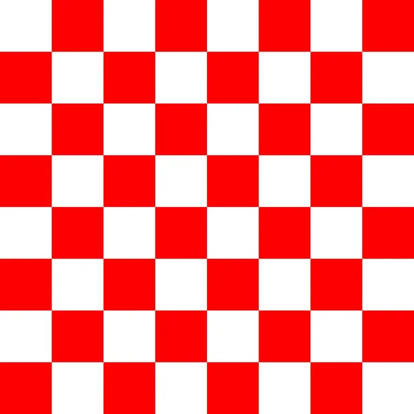 Checkerboard Red White Colors Checkerboard Chessboard Checkerboard Texture Squares Pattern — Stock Photo, Image