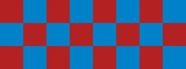 Bandiera Della Scacchiera Colori Blu Mattone Scacchiera Grandi Quadrati Grandi — Foto Stock