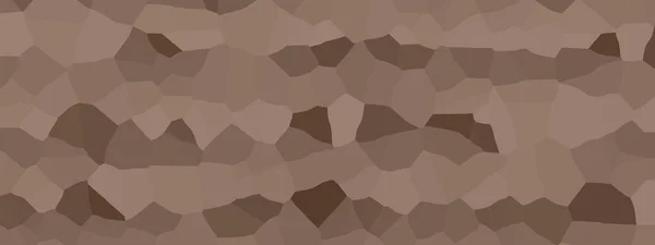 Banner Abstract Geometrical Background Coffee Color Random Pattern Background Texture — Stock Photo, Image