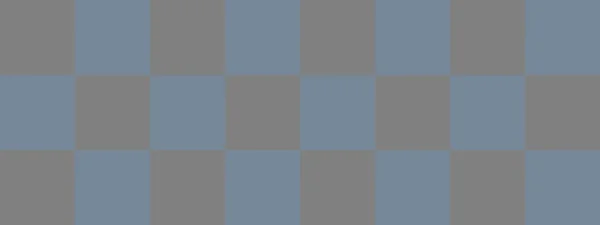 Шахматный Баннер Светло Серый Серый Цвета Черной Доски Большие Квадраты — стоковое фото