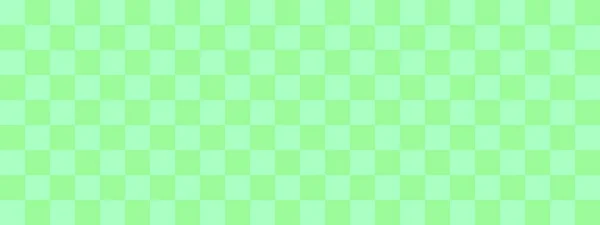 Šachovnicový Nápis Světle Zelené Mincovní Barvy Šachovnice Malé Čtverce Malé — Stock fotografie
