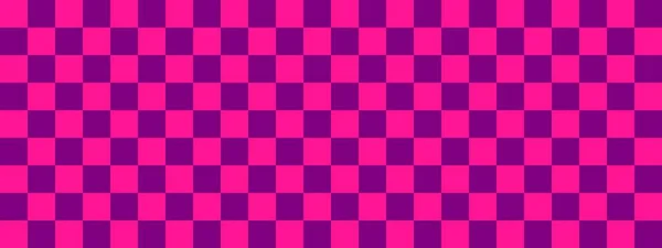 Bandeira Quadro Controlo Cores Roxas Rosa Profundo Xadrez Quadrados Pequenos — Fotografia de Stock