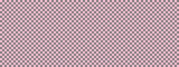 Bannière Damier Couleurs Gris Rose Damier Petits Carrés Petites Cellules — Photo