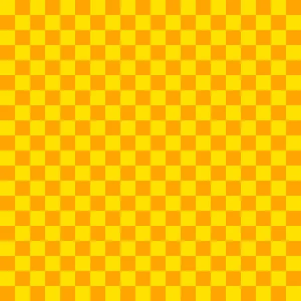 Two Color Checkerboard Orange Yellow Colors Checkerboard Chessboard Checkerboard Texture — Stock Photo, Image