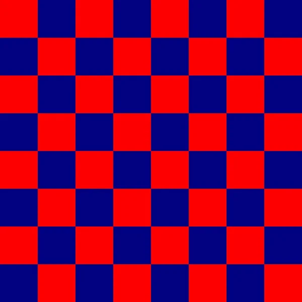 Checkerboard Par Couleurs Marine Rouge Damier Chessboard Texture Damier Modèle — Photo