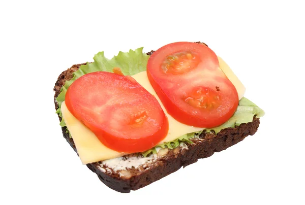브라운 빵 샌드위치 — 스톡 사진