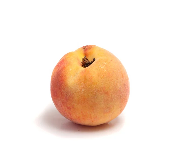Стиглий смачний персик і бежевий — стокове фото