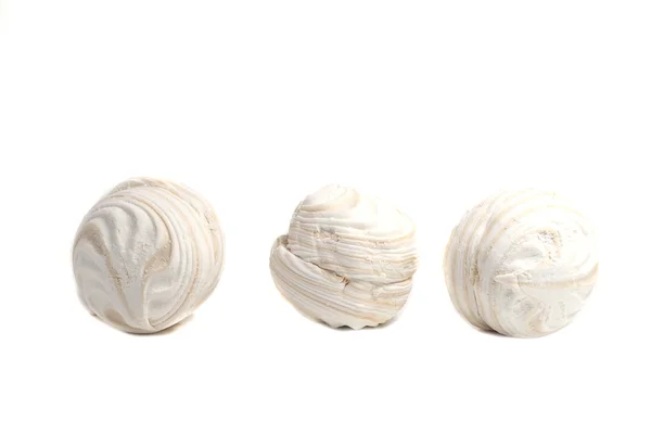 Τρεις νόστιμα marshmallows — Φωτογραφία Αρχείου
