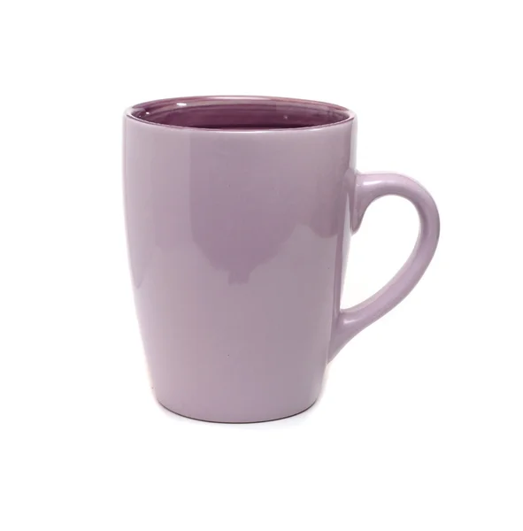 Tasse en céramique en vrac pour thé violet — Photo