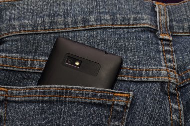 kot arka cebinde Smartphone