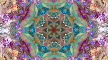 Soyut renk sanat ışığı arka planı. Neon yanıp sönüyor. Canlı duvar kağıdı. dekor