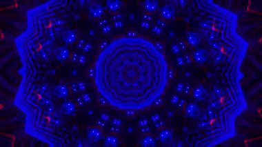 Kusursuz döngü videosu. Soyut sanat neon ışığı arka planı. Duvar Kağıdı