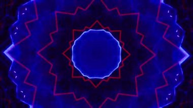 Kusursuz döngü videosu. Soyut sanat neon ışığı arka planı. Duvar Kağıdı