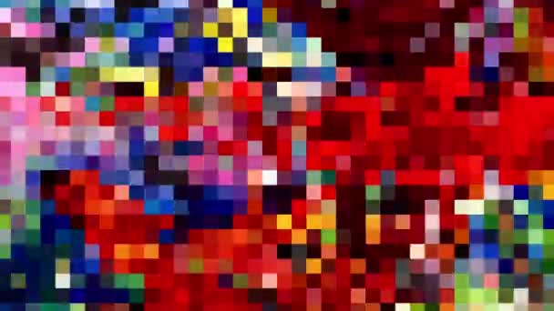 抽象的なカラーアートライトの背景 壁紙をライブ — ストック動画