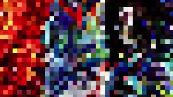 Abstrakt Färg Konst Ljus Bakgrund Levande Tapeter Inredning — Stockvideo