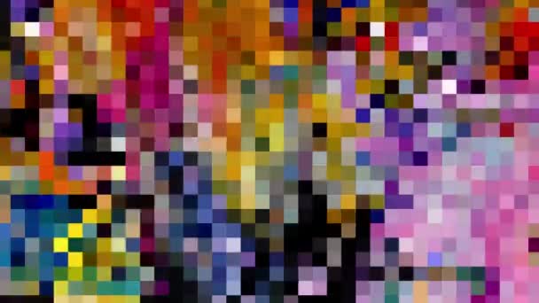 抽象的なカラーアートライトの背景 ネオンが点滅 壁紙をライブ — ストック動画