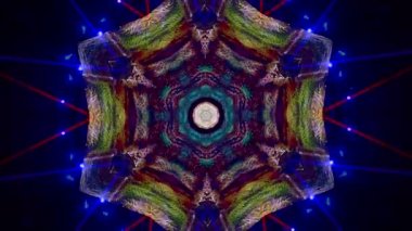 Soyut renk sanat ışığı arka planı. Neon yanıp sönüyor. Canlı duvar kağıdı. dekor