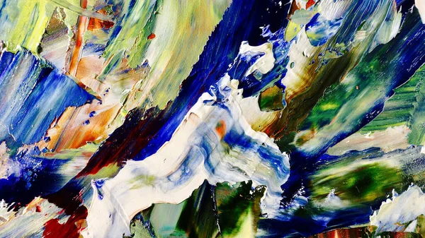 Renkli soyut arka plan duvar kağıdı. Modern motif görsel sanat. Yağlı boya karışımı. Moda el boyama bezi. Duvar dekorasyonu ve duvar resimleri fikri. Üç boyutlu doku. Sanat nesnesi