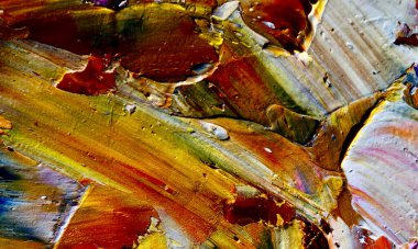 Renkli soyut arka plan duvar kağıdı. Modern motif görsel sanat. Yağlı boya karışımı. Moda el boyama bezi. Duvar dekorasyonu ve duvar resimleri fikri. Üç boyutlu doku. Sanat nesnesi