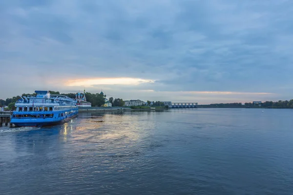 Uglich Russie Septembre 2021 Navire Bleu Quatre Ponts Moonlight Sonata — Photo