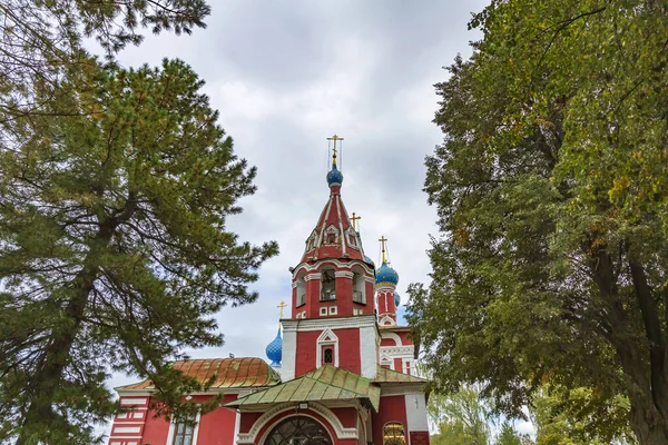 Uglich Rusland September 2021 Façade Van Dimitri Bloedkerk Gebouwd 1692 — Stockfoto