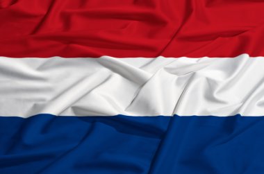 Hollanda bayrağı ipek örtü