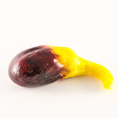 geleneksel İtalyan pasta meyve şekilli marzipan ile yapılan