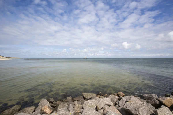 Sylt Vista Para Fisher Mar Wadden Budersand Sylt Alemanha 2022 — Fotografia de Stock