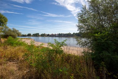  Meerbusch - View from  Meerbusch  towards  Kaiserswerth Panorama, North Rhine Westphalia, Germany, 21.08.2022
