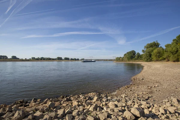 Meerbusch View Two Airport Bridges Lack Rain Recent Month Having — Fotografia de Stock