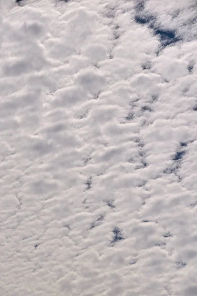 Blue Sky Full White Clouds Bright Blue Sky Storm Day — Stock Photo, Image