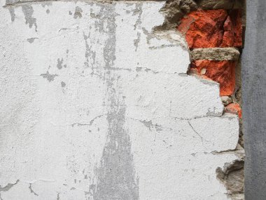 Soyut beton arka plan. Tek renkli desenli gri ve beyaz arkaplan. Yüksek kalite fotoğraf