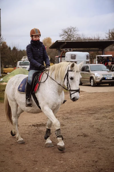 St. Hubertus sonbaharda at sürüyor - Çek Cumhuriyeti tilki avı