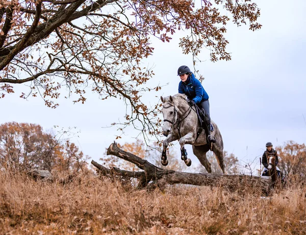 Hubertus Ride Fall Hunt Fox Czech Republic — Stockfoto