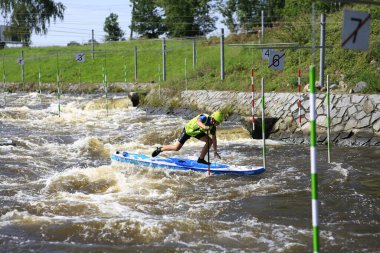 Çek Cumhuriyeti - 13 Mayıs 2022 Şelale Vahşi Nehir Vltava yarışında  