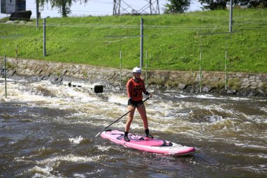Çek Cumhuriyeti - 13 Mayıs 2022 Şelale Vahşi Nehir Vltava yarışında  
