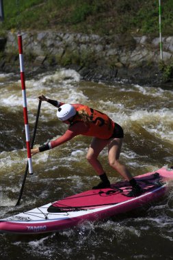 Çek Cumhuriyeti - 13 Mayıs 2022 Şelale Vahşi Nehir Vltava yarışında  