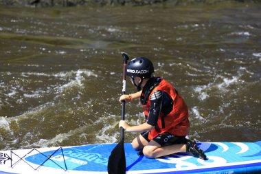 Çek Cumhuriyeti - 13 Mayıs 2022 Şelale Vahşi Nehir Vltava yarışında  