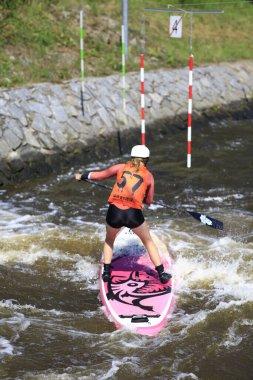 Çek Cumhuriyeti - 13 Mayıs 2022 Şelale Vahşi Nehir Vltava yarışında  