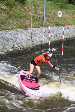 Çek Cumhuriyeti - 13 Mayıs 2022 Şelale Vahşi Nehir Vltava yarışında  